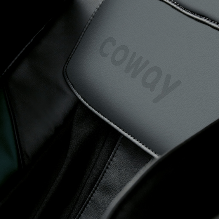 coway massage chair leather material low lighting